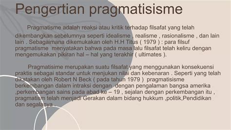 pragmatic
