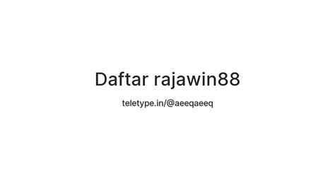 rajawin88