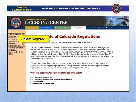 register